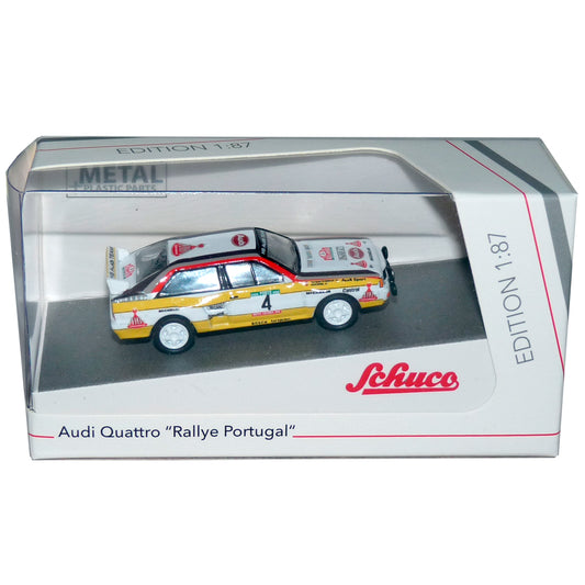 Schuco Audi Quattro 1984 Rally Portugal (1/87 Scale)