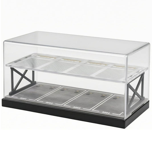 Two Tier Parking Garage Display Case 1:64 Scale (Shou Cang Jia)