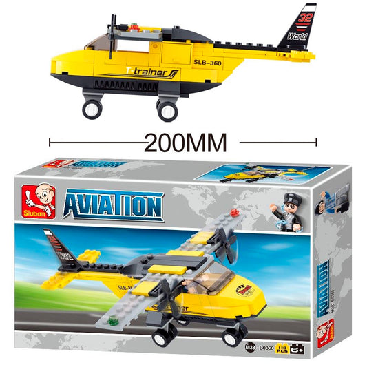 Sluban Aviation - Trainer Aircraft (M38-B0360)