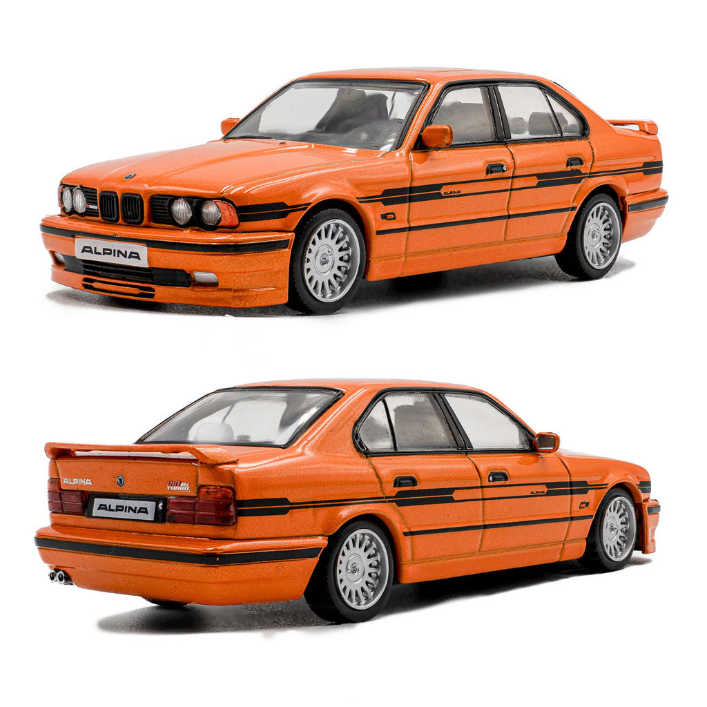 Solido Alpina B10 E34 BiTurbo 1994 Orange (1:43 Scale)