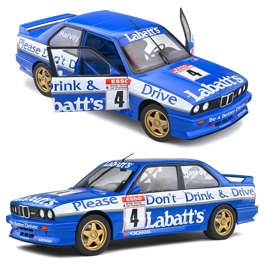Solido BMW E30 M3 #4 BTCC 1991 Tim Harvey (1:18)