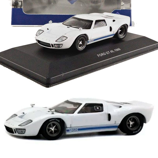 Solido Ford GT40 1966 White (1:43 Scale)