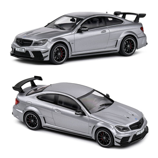 Solido Mercedes C63 AMG Black Series Matt Grey 2011 (1:43)