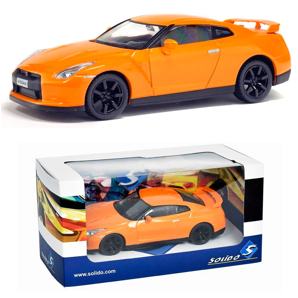 Solido Nissan GT-R R35 Orange (1:43) - AGR Models & Dieast