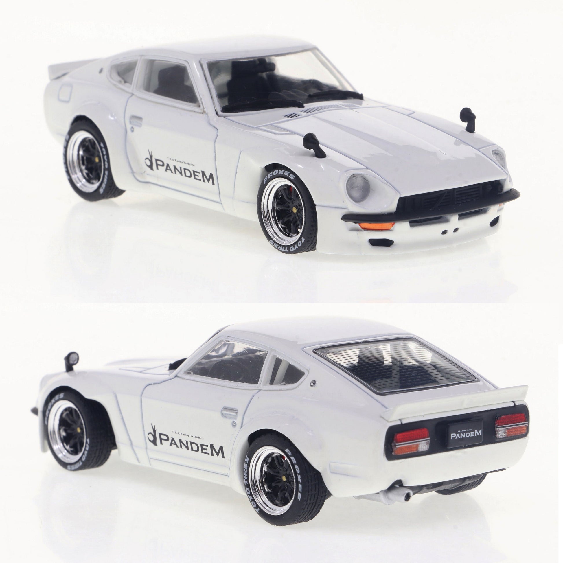 Solido 1973 Pandem Datsun 240Z White (1:43 Scale)
