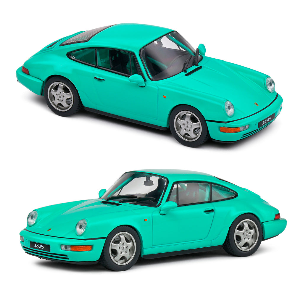 Solido Porsche 964 RS Clubsport 1994 Mint Green (1:43)