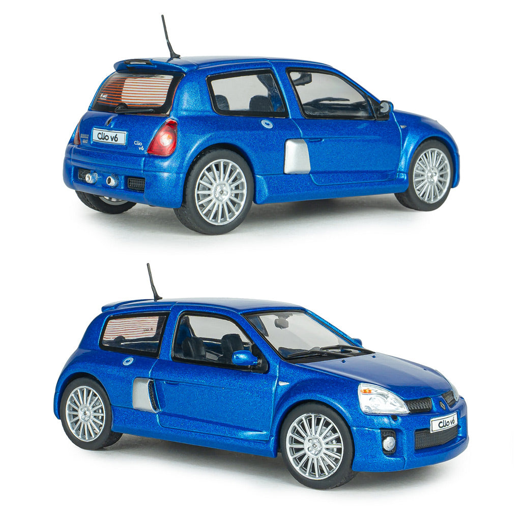 Solido Renault Clio V6 Phase 2 2003 Blue (1:43 Scale)