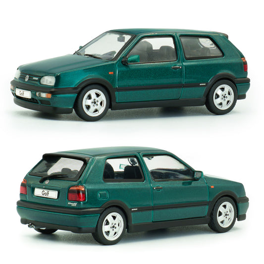 Solido 1994 Volkswagen Golf III VR6 Dragon Green Pearl (1:43 Scale)