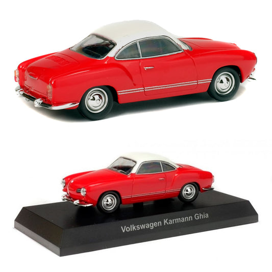 Solido 1968 Volkswagen Karmann Ghia Red / White (1/64)