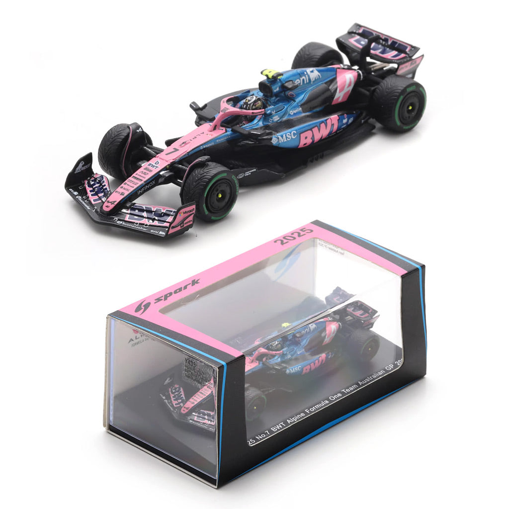 Spark Alpine A525 BWT F1 2025 Australian GP #7 Jack Doohan (1:64) Y433