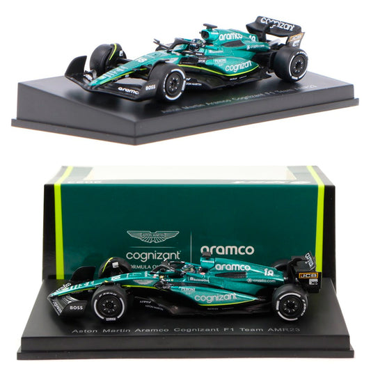 Spark Aston Martin AMR23 F1 2023 #18 Lance Stroll (1:64)