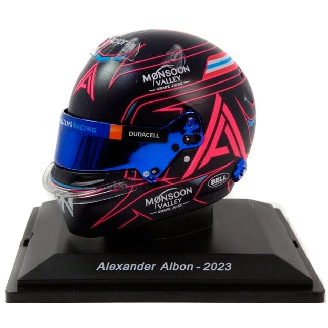 A.Albon Miami GP 2023 1:5 Helmet – GM Diecast A.Albon Miami GP 2023 1:5 Helmet – GM Diecast