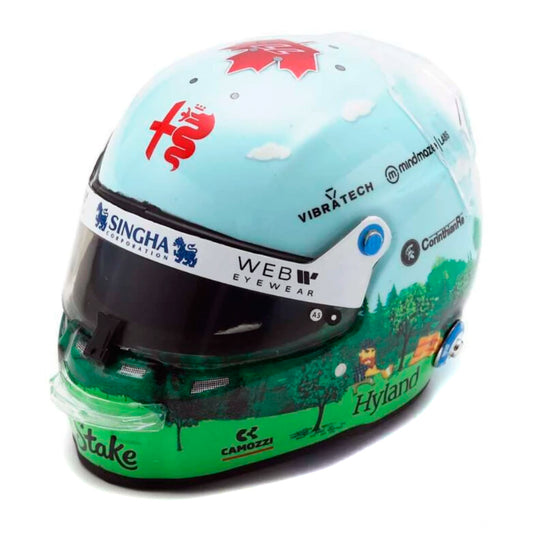 Spark Scale Helmet - Valtteri Bottas Canadian GP 2023 (1:5)