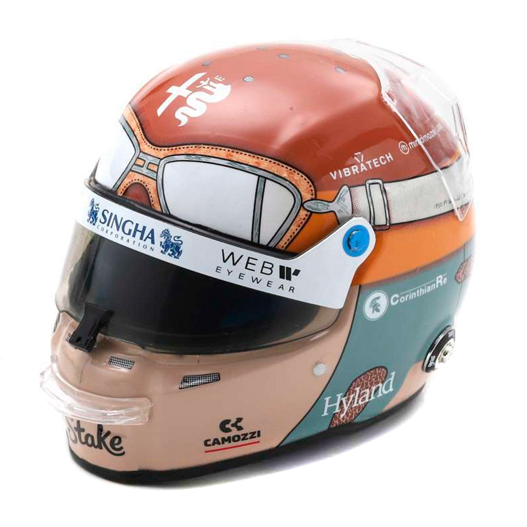 Spark Scale Helmet - Valtteri Bottas Italian GP 2023 (1:5)