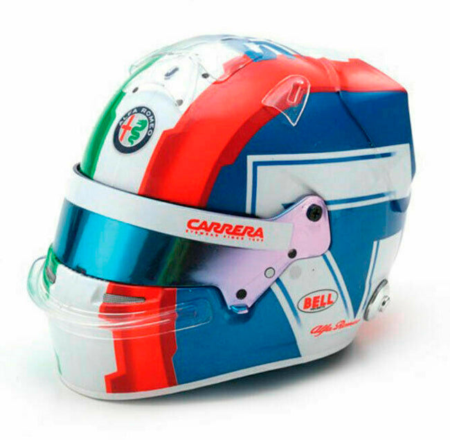 Spark Antonio Giovinazza 2019 Alfa Romeo F1 Scale Helmet (1/5)
