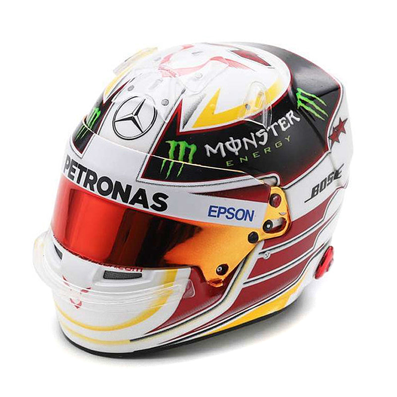 Lewis Hamilton US GP 2015 Mercedes F1 Mini Helmet (1:5) Spark