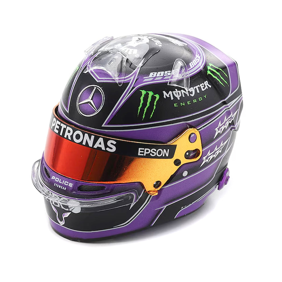 Lewis Hamilton Turkish GP 2020 Mercedes F1 Mini Helmet (1:5) Spark ...