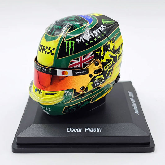 Oscar Piastri 2025 Australian GP McLaren F1 Mini Helmet (1:5) Spark