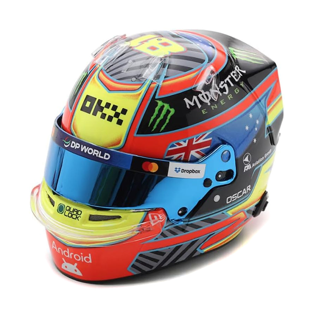 Oscar Piastri 2025 Season McLaren F1 Mini Helmet (1:5 Scale) Spark