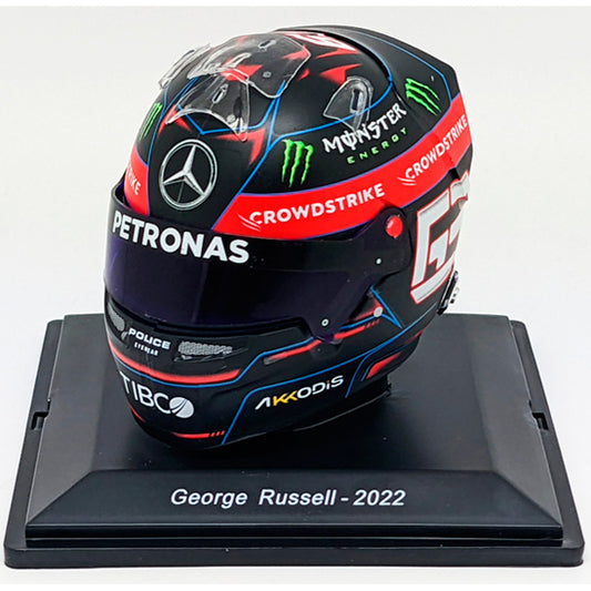 Spark Scale Helmet - George Russell 2022 Mercedes F1 (1/5)