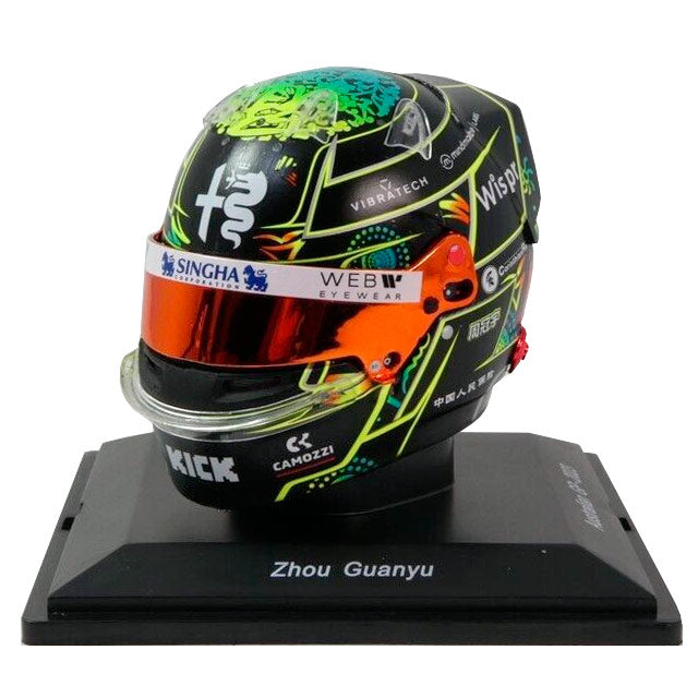 Spark Scale Helmet - Zhou Guanyu 2023 Australian GP (1:5)