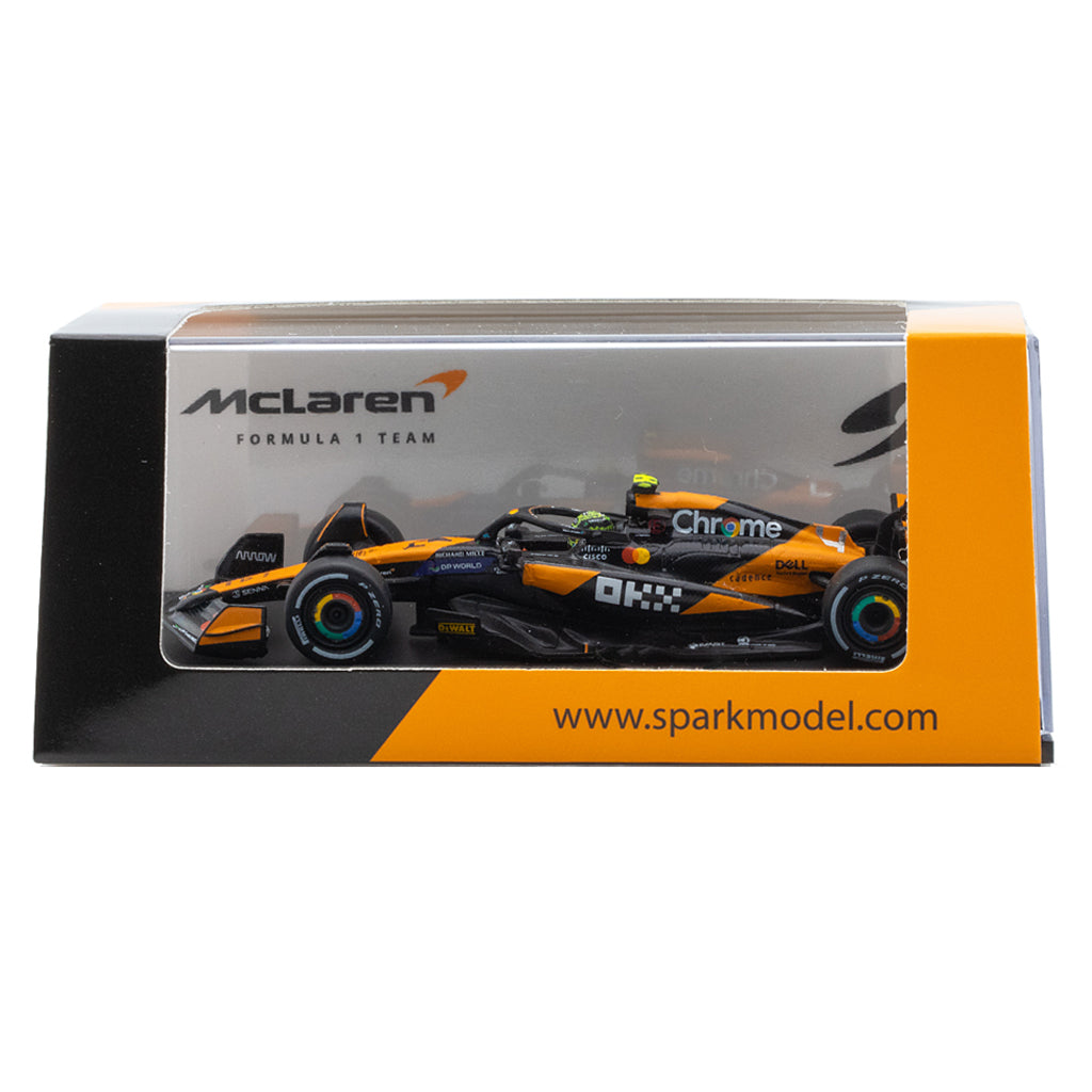 Spark McLaren MCL38 F1 #4 Abu Dhabi GP 2024 Lando Norris (1:64) (Y416)
