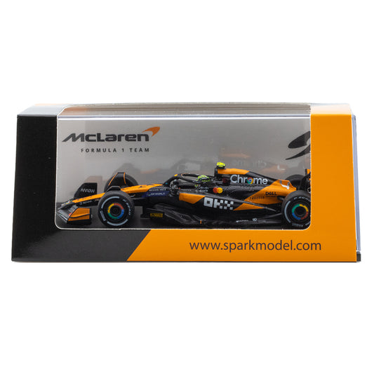 Spark McLaren MCL38 F1 #4 Abu Dhabi GP 2024 Lando Norris (1:64) (Y416)