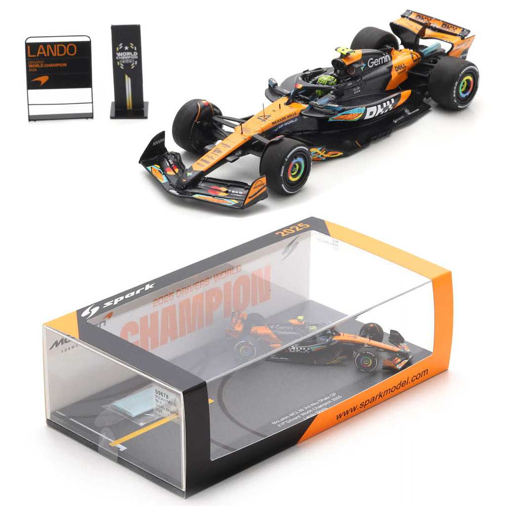 Spark McLaren MCL39 F1 #4 2025 World Championship Lando Norris (1:43)