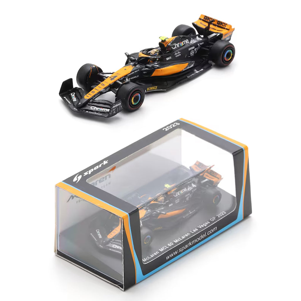 Spark McLaren MCL60 F1 #4 Las Vegas GP 2023 Lando Norris (1:64) (Y360)