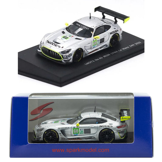 Spark Mercedes-AMG LMGT3 #60 Iron Lynx 2025 Le Mans 24 Hours (1:64)