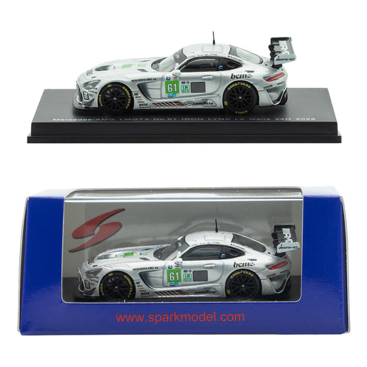 Spark Mercedes-AMG LMGT3 #61 Iron Lynx 2025 Le Mans 24 Hours (1:64)
