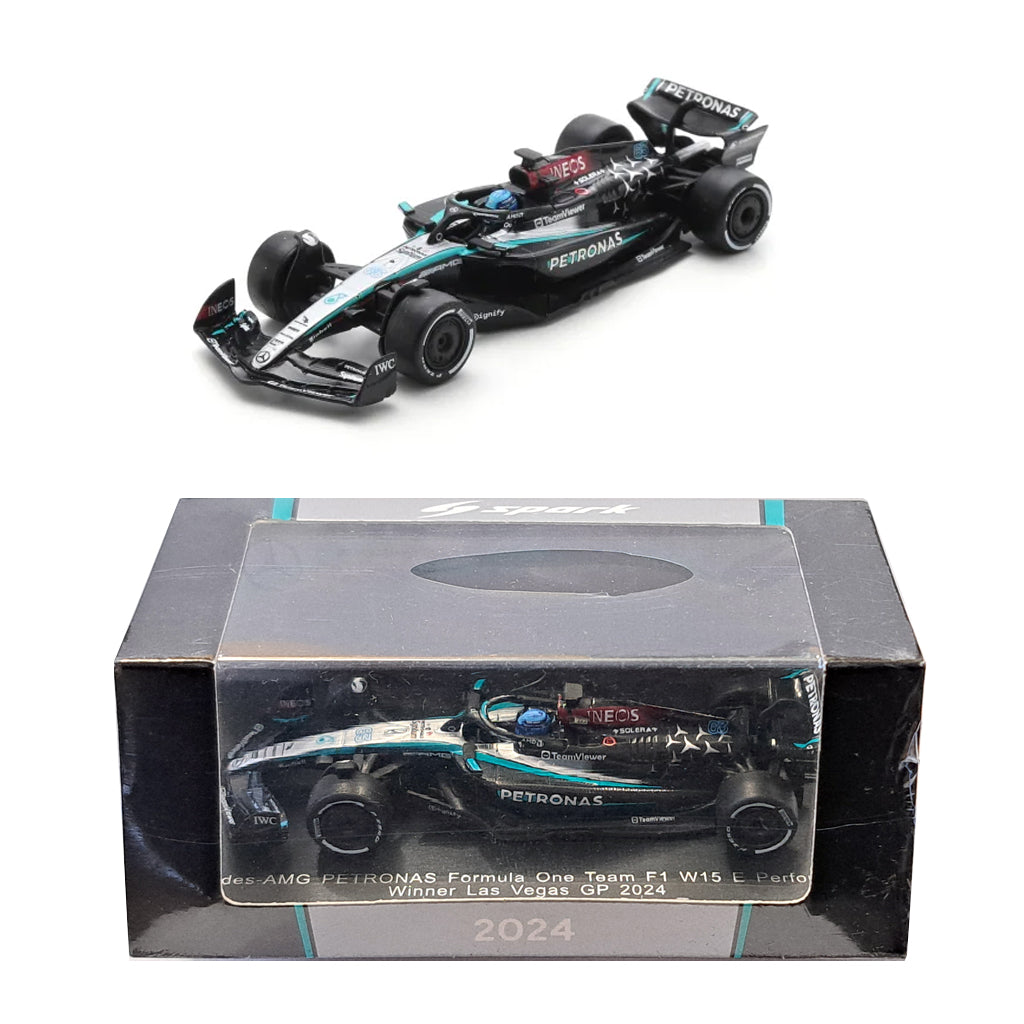 Spark Mercedes-AMG F1 W15 E 2024 #63 George Russell (1:64)