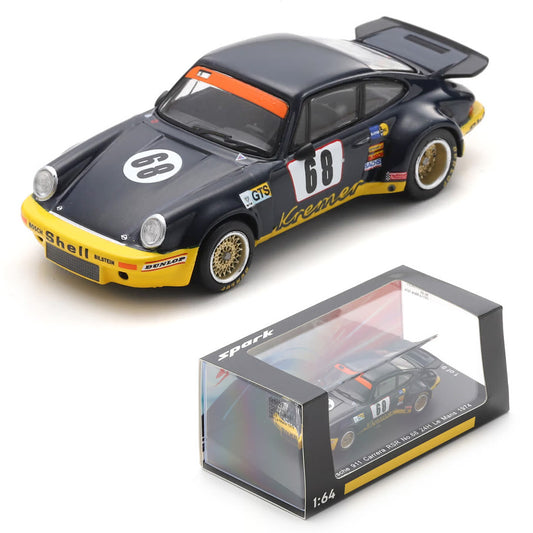 Spark Porsche 911 Carrera RSR 3.0 #68  Le Mans 24 Hours 1974 (1:64)