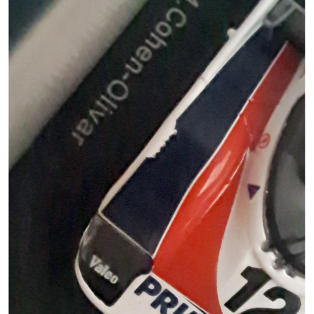 Spark Porsche 956 #12 Primagaz Le Mans 1986 (1:64 Scale) Decal Defect