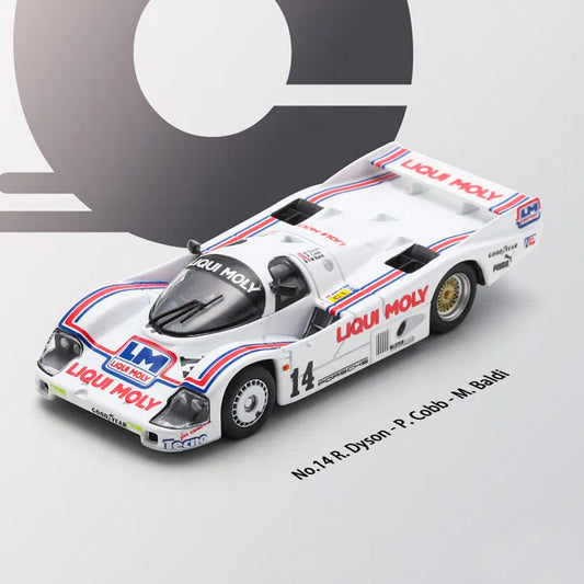 Spark Porsche 956 #14 Liqui Moly Le Mans 1986 (1:64 Scale) Sparky