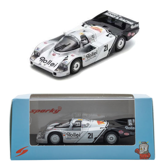 Spark Porsche 956 #21 Rollei Le Mans 24H 1984 (1:64 Scale) Sparky