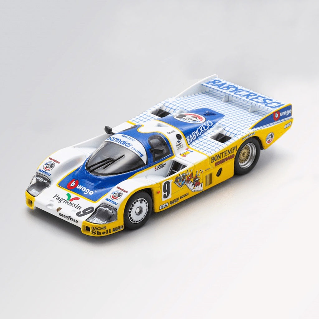 Spark Porsche 956 #9 Babycresci Le Mans 1986 (1:64 Scale) Sparky