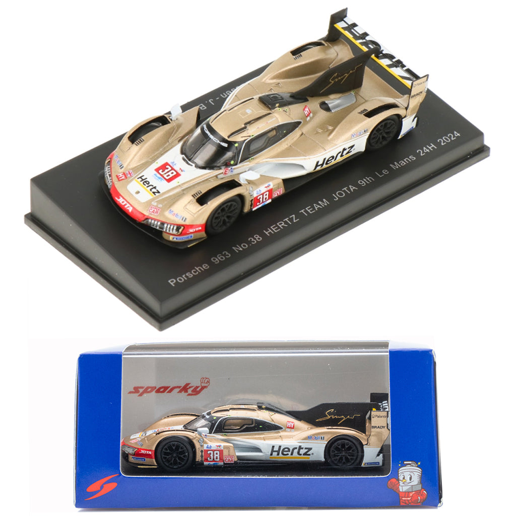 Spark Porsche 963 #38 Hertz Team Jota Le Mans 24H 2024 (1:64) (Y400)