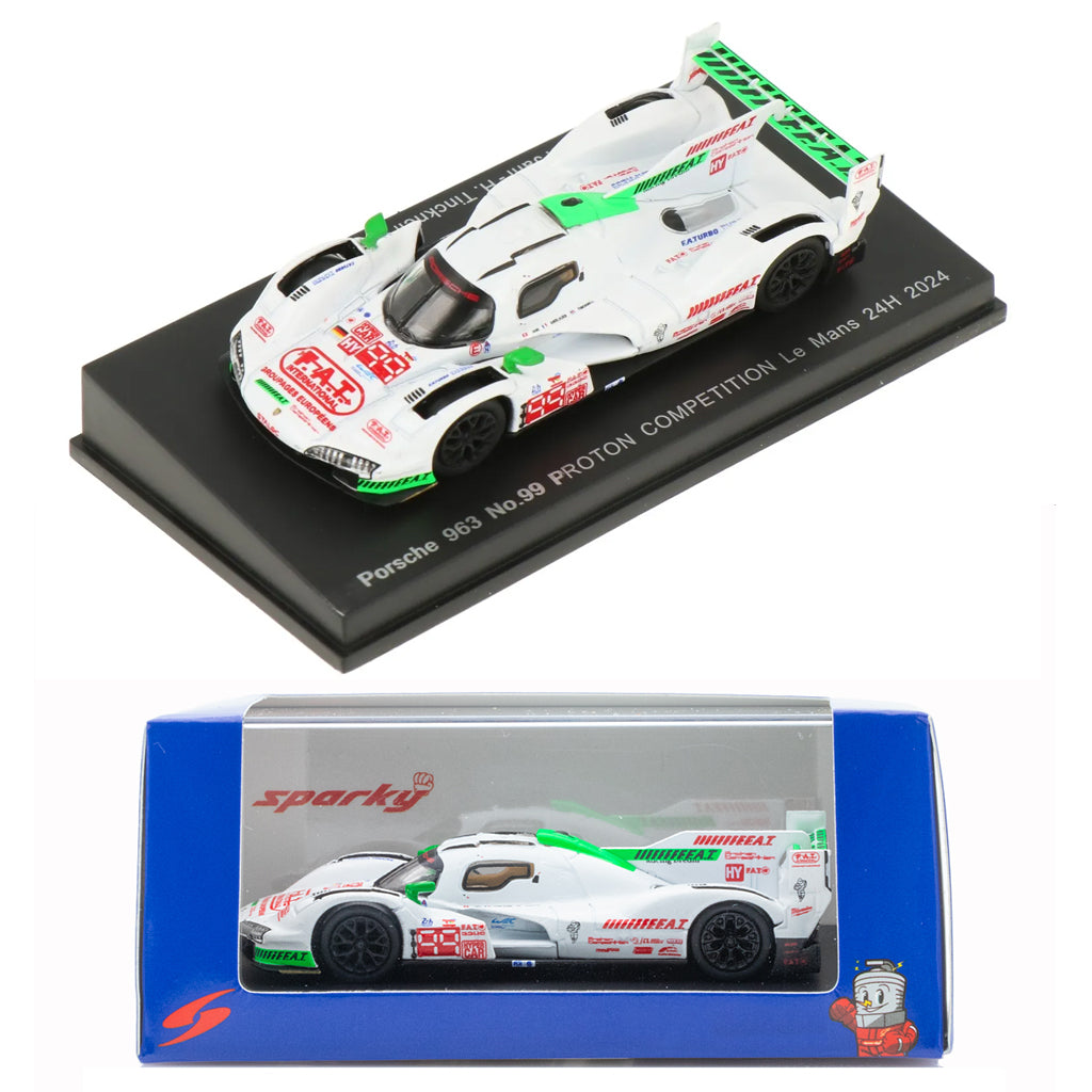 Spark Porsche 963 #99 Proton Competition Le Mans 24H 2024 (1:64) Y402