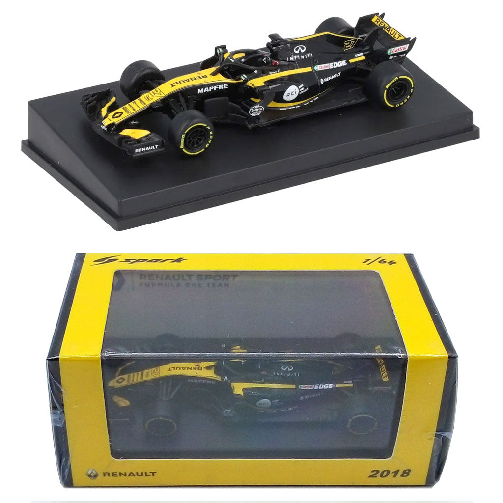 Spark Renault RS18 F1 2018 #27 Nico Hulkenberg (1:64 Scale)