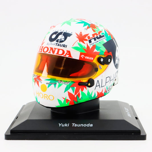 Spark Scale Helmet - Yuki Tsunoda 2023 Italian GP AlphaTauri F1 (1:5)