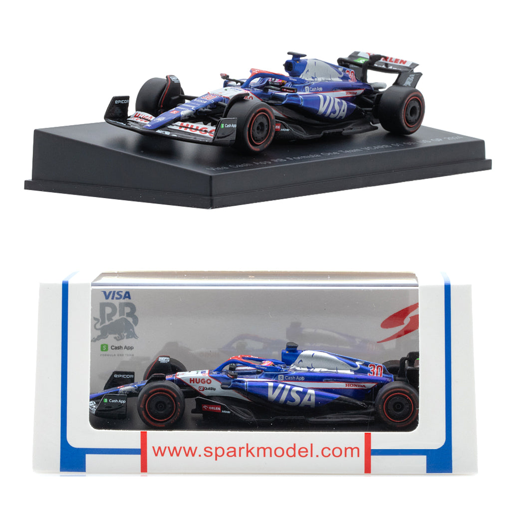 Spark Visa Cash App RB VCARB 01 2024 US GP #30 Liam Lawson (1:64)