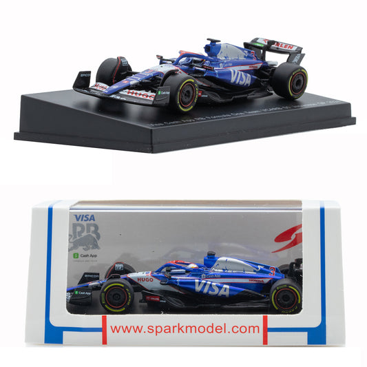 Spark Visa Cash App RB VCARB 01 2024 Japan GP #3 Ricciardo (1:64)