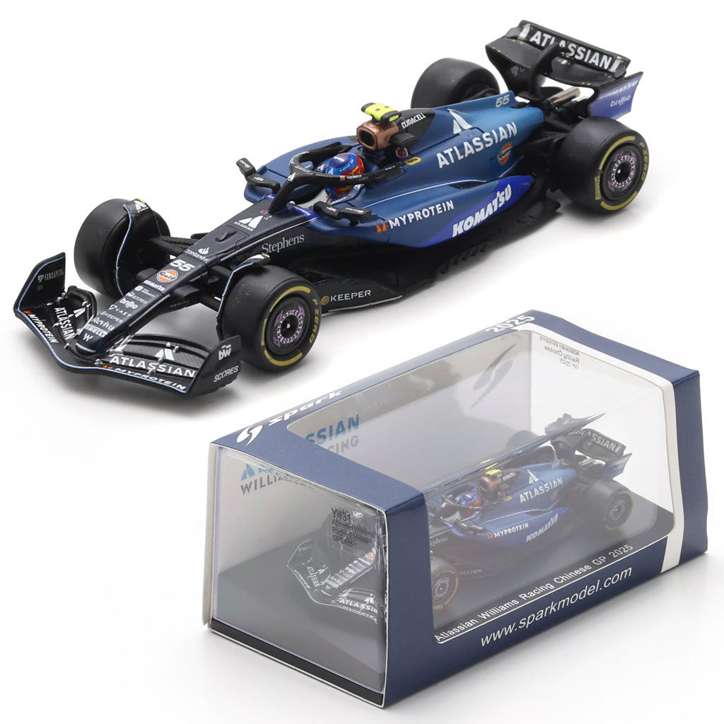 Spark Williams Racing FW47 F1 2025 Chinese GP #55 Sainz (1:64) Y431