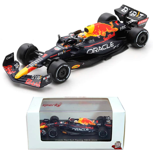 Spark Red Bull Racing F1 RB18 2022 Max Verstappen (1:64) Sparky