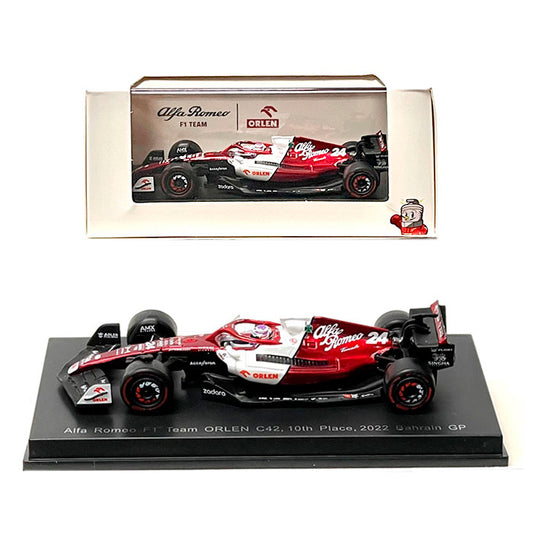 Spark Alfa Romeo C42 F1 2022 #24 Zhou Guanyu (1/64) Sparky