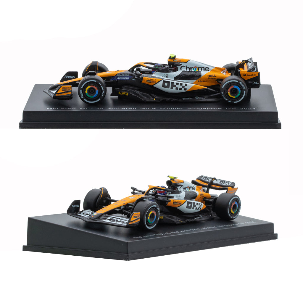Spark McLaren MCL38 F1 #4 Singapore GP 2024 Lando Norris (1:64) (Y409)