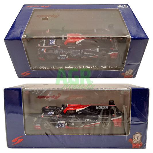 Spark Oreca 07 Gibson #23 United Autosports Le Mans 2022 (1/64) Sparky