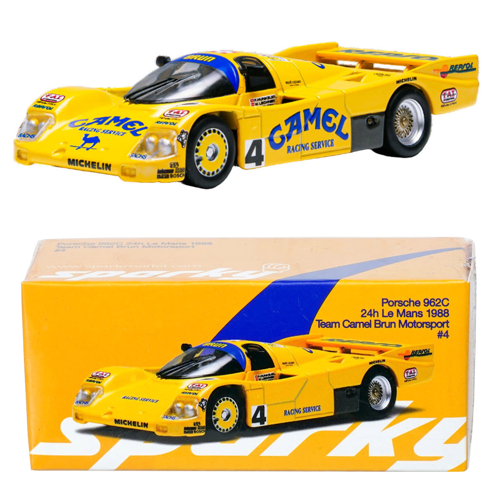 PORSCHE - 962C CAMEL LE MANS 1988 HUNKELER LECHNER SPARK 1:43 | Aukro PORSCHE - 962C CAMEL LE MANS 1988 HUNKELER LECHNER SPARK 1:43 | Aukro