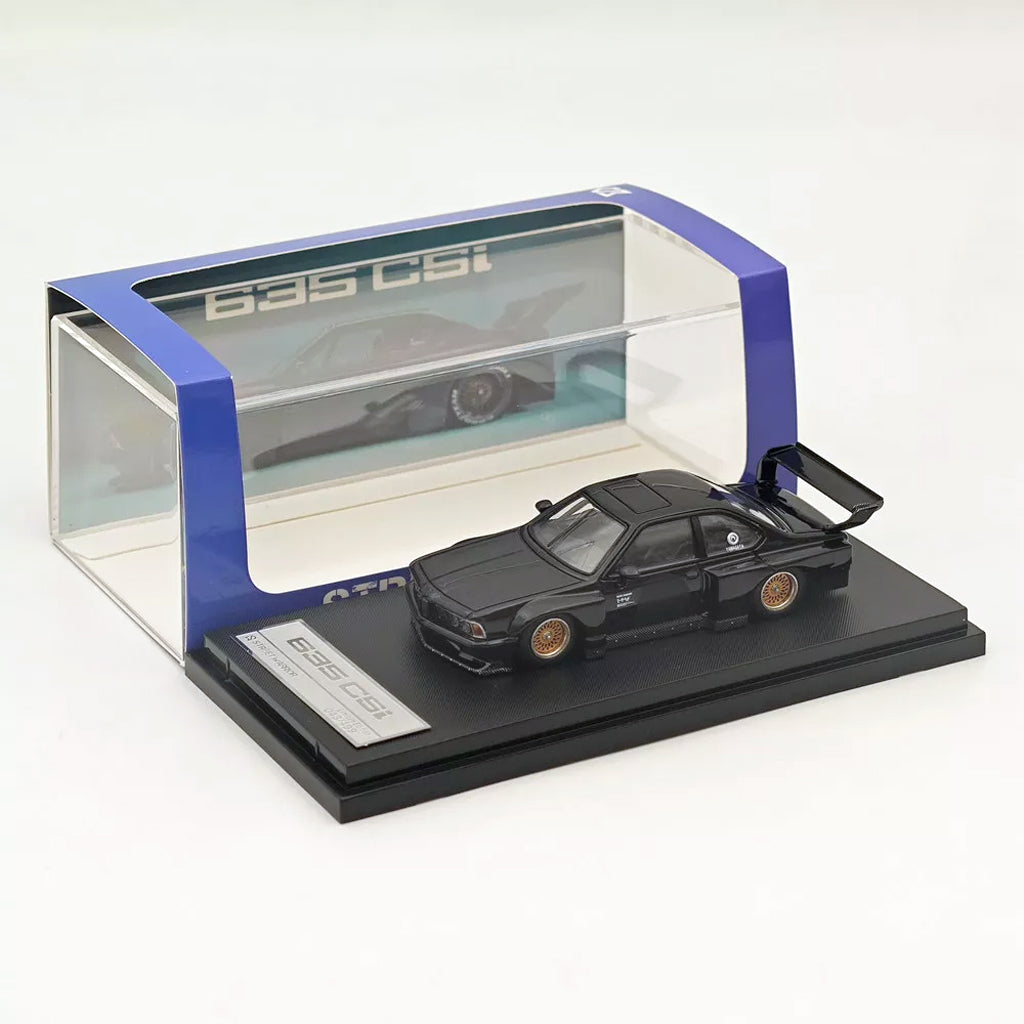 Street Warrior BMW 635 CSi Sharknose Black (1:64 Scale)
